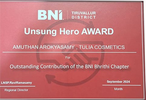 Speaker and mentor at Business Network International (BNI)