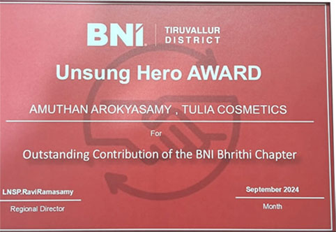 Speaker and mentor at Business Network International (BNI)